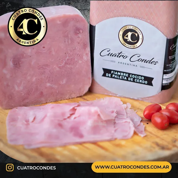 Fiambre Cocido de Paleta de Cerdo