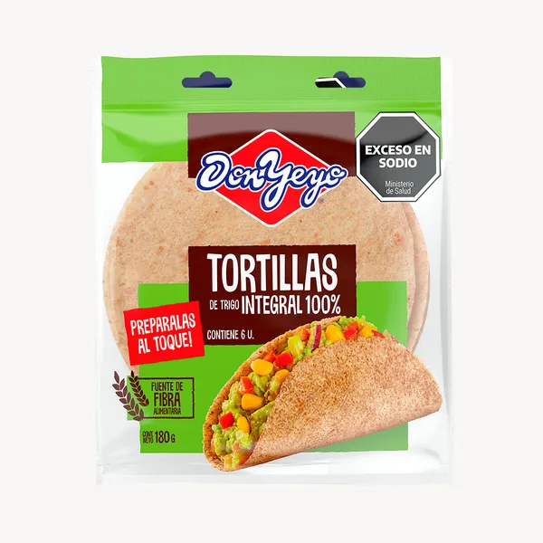 Tortillas Integrales