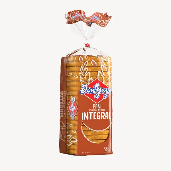 Pan lactal Integral x 500g