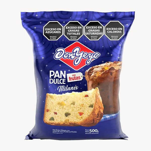 Pan Dulce con Frutas x 500g