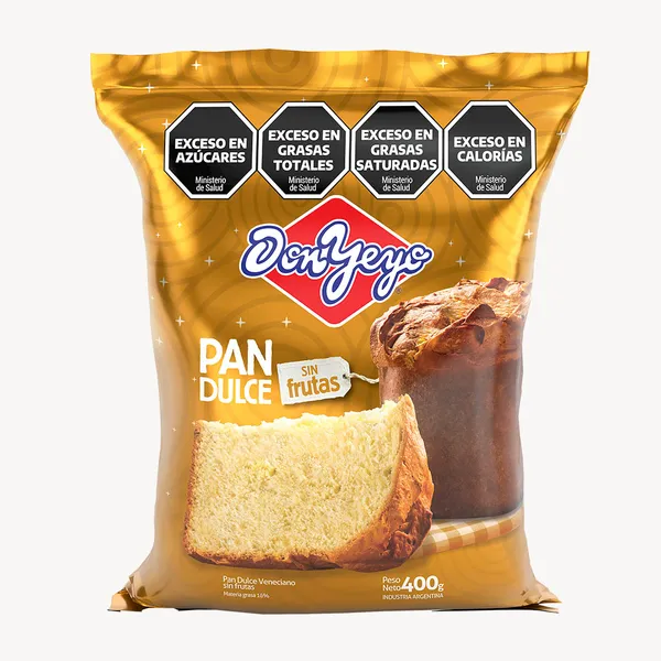 Pan Dulce sin Frutas x 400g