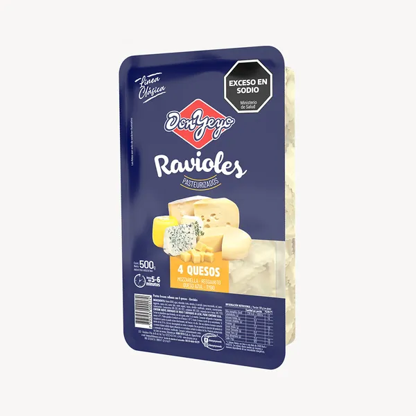 Ravioles 4 Quesos x 500g