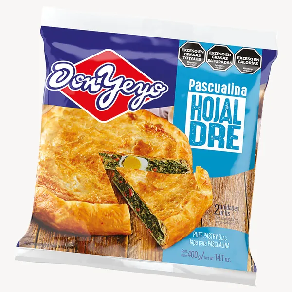 Tapas para Pascualina Hojaldre x 400g