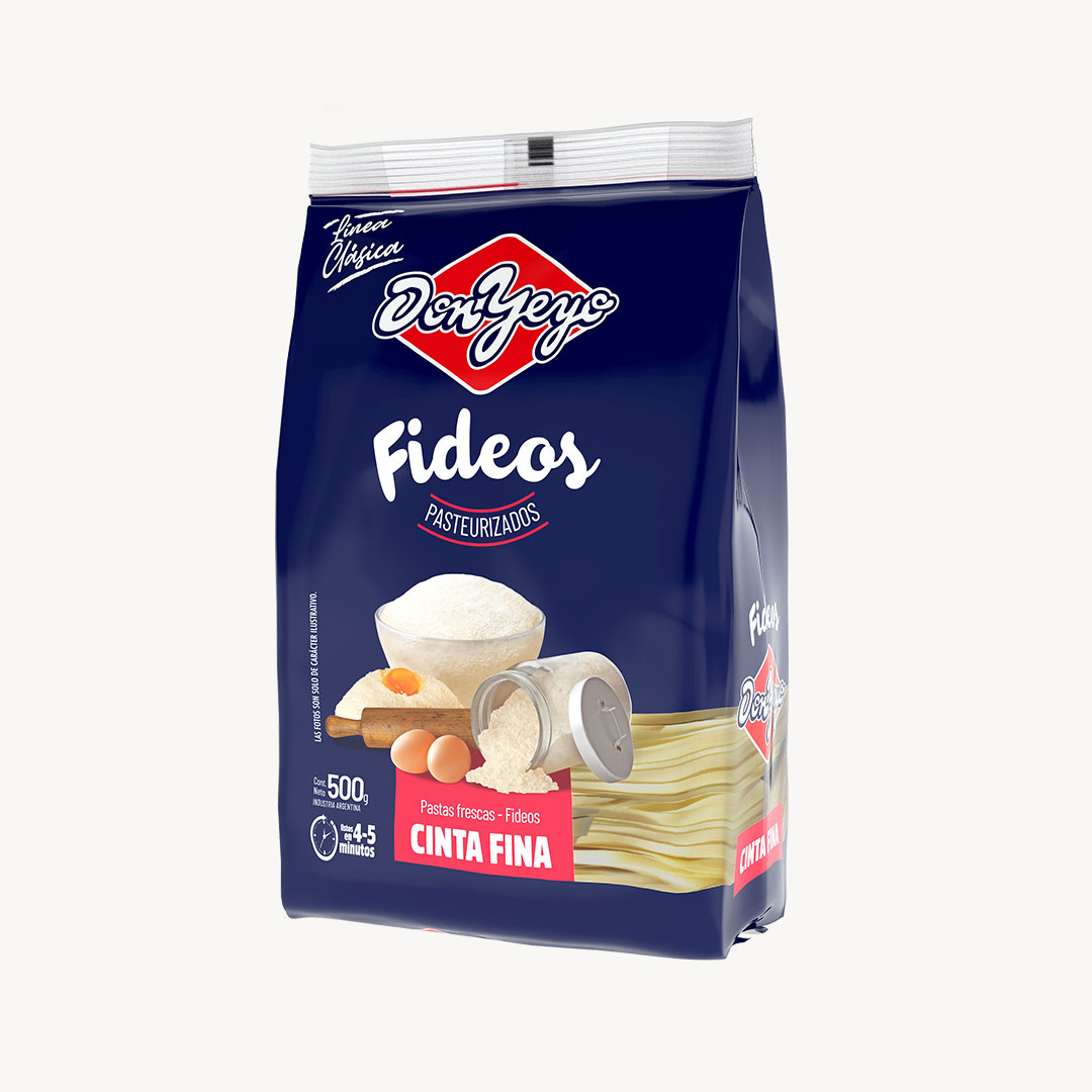 Fideos Cinta Fina x 500g