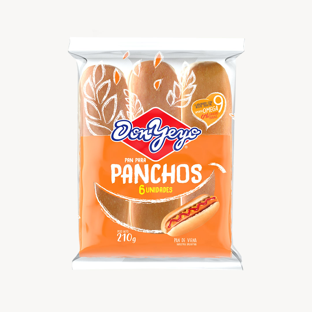 Pan para Panchos x 210g