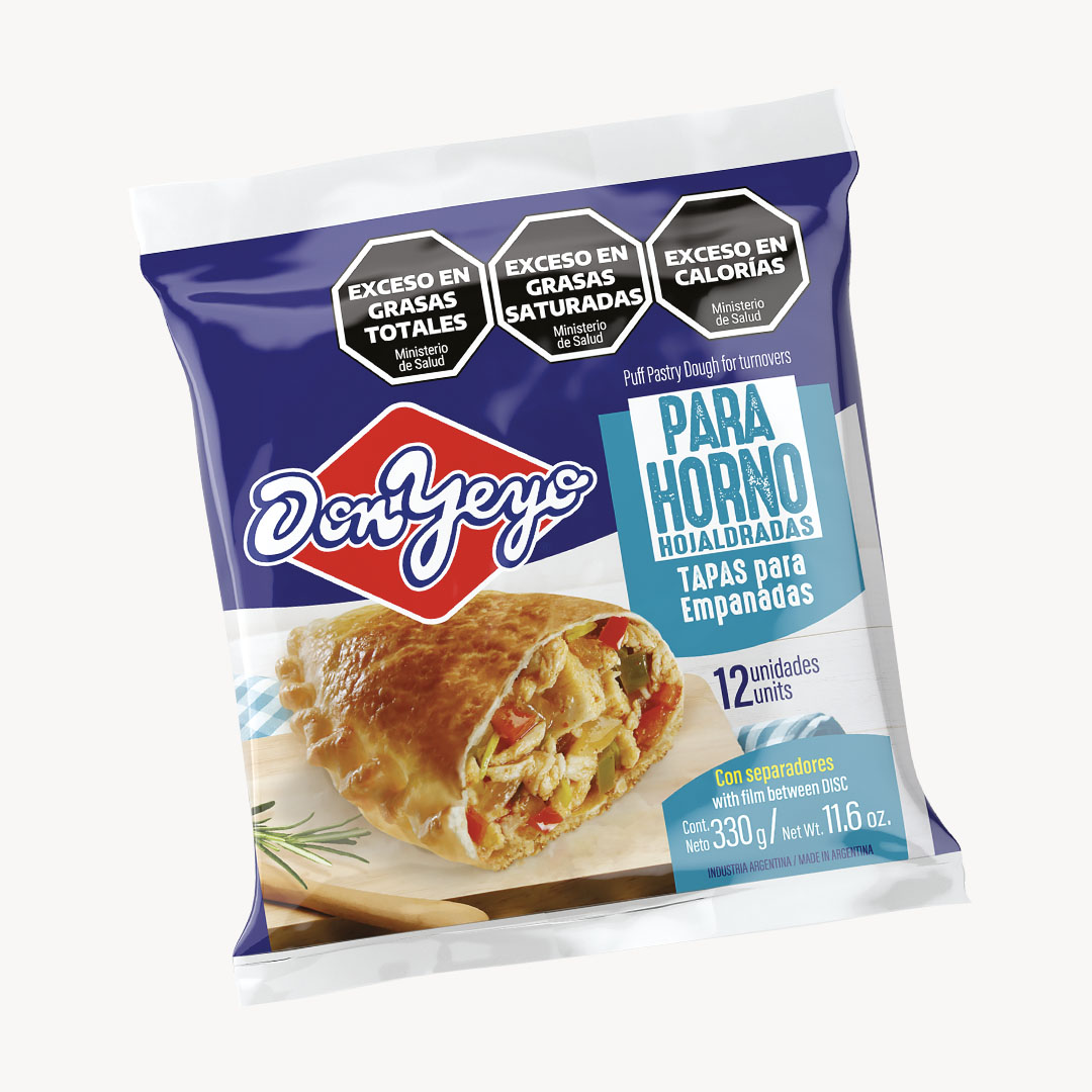 Tapas para Empanadas Horno x 330g